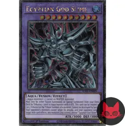 Yugioh Egyptian God Slime QC Secret Rare 1st Edition NM - Image 1