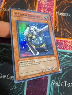 Yu-Gi-Oh! Masked Chopper GX GX03-EN003 Limited Super Rare Near Mint - Image 2