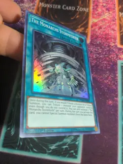 Yu-Gi-Oh! The Monarchs Stormforth DASA-EN044 1st Edition Super Rare NM - Image 2