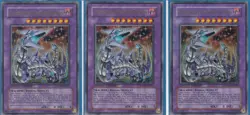 Yu-Gi-Oh! 3x Chimeratech Fortress Dragon JUMP-EN031 Ultra Rare Edison EXCELLENT - Image 1