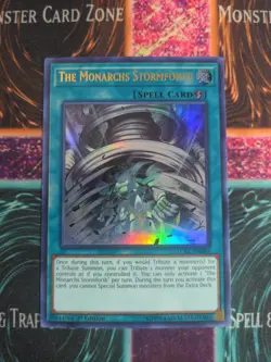 Yu-Gi-Oh! The Monarchs Stormforth LCKC-EN093 1st Edition Ultra Rare NM - Image 1
