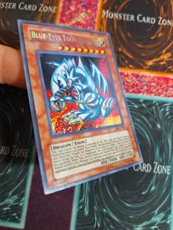 Yu-Gi-Oh! TCG Blue-Eyes Toon Dragon Spell Ruler SRL-000 Secret Rare Unlimited NM - Image 2