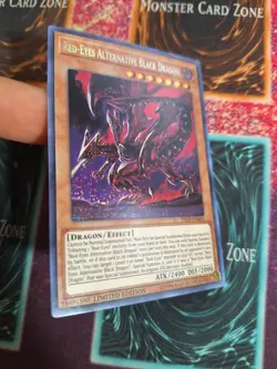 Yu-Gi-Oh! Red-Eyes Black Alternative Dragon TN19-EN005 Limited Secret NM a1/ - Image 2