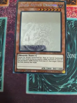 Yu-Gi-Oh! Dark Armed Dragon GFP2-EN179 Ghost Rare 1st Edition Near Mint a1/ - Image 5