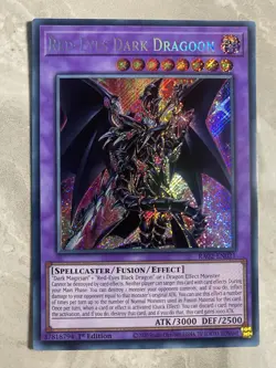 Yugioh - Red-Eyes Dark Dragoon - RA02-EN021 - Secret Rare 1st Edition - Image 1