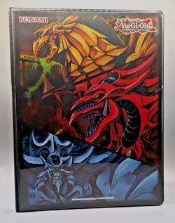 Konami Official: Yugioh Binder | Slifer Obelisk Ra Egyptian Gods Portfolio - 180 - Image 1