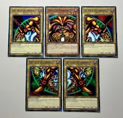 Exodia The Forbidden One (LP) Common Complete 5 Card Set LDK2-ENY04 05 06 07 08 - Image 1
