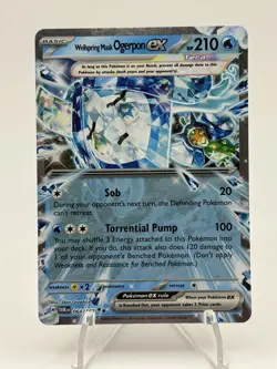 3 Card Lot Ogerpon EX Tera from Pokemon Twilight Masquerade Set - 040, 064, 025 - Image 3