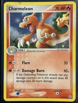 Charmeleon 31/112 - Pokemon TCG Holo EX FireRed & LeafGreen - MP/HP Card - Image 1
