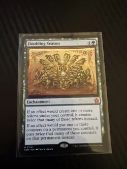 MTG Magic the Gathering Doubling Season Regular Finish Card 216/763 Foundations - Image 1