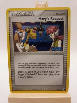 Pokemon Reverse Foil Card - Mary's Request 86/115 (Ex Unseen Forces) - Image 1