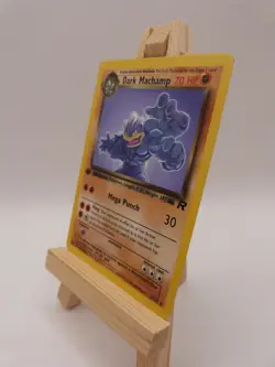 Pokemon 1st Edition Card - Dark Machamp 27/82 (Team Rockets Set) - Image 3