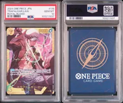 PSA10 Trafalgar Law SEC OP10-119 One Piece Card Japanese - Image 1