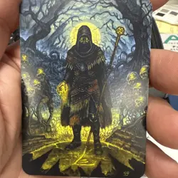 Avatar Deathspeaker Foil Beta Sorcery Card Contested Realm NM Condition - Image 2