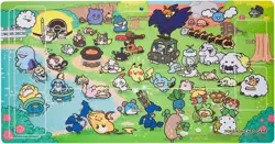 Pokemon Yurutto Rubber Playmatc Card Game New FS - Image 3