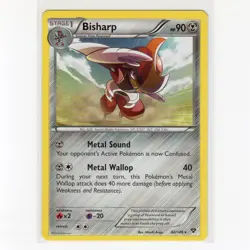 Pokemon TCG Bisharp 82/146 XY Base Set Regular Rare Card EN-LP 2014 - Image 1
