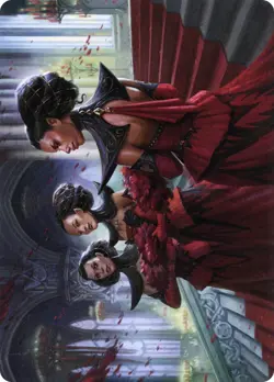 🧙Olivia’s Attendants 47/81 Art Series VOW Crimson Vow MTG - Image 1