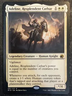 Adeline, Resplendent Cathar - Innistrad Midnight Hunt (MTG) - Image 1
