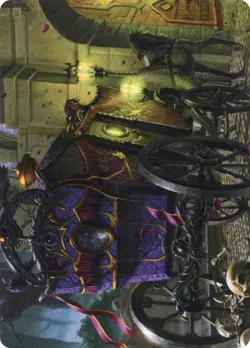 🧙Honeymoon Hearse 45/81 Art Series VOW Crimson Vow MTG - Image 1