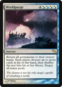 Worldpurge - Light Play MTG Shadowmoor - Image 1