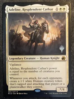 Adeline, Resplendent Cathar - Promo Pack - Innistrad Midnight Hunt (MTG) - Image 1