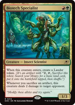 Biotech Specialist 0214 Rare NM MTG Edge of Eternities - Image 1
