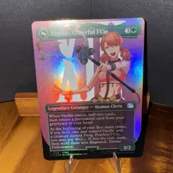 Vanille, Cheerful l'Cie Borderless Foil - FIN 0392 NM - MTG Magic - Image 1