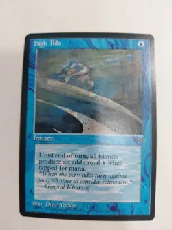 High Tide (Version 1) ~ Fallen Empires [ Excellent ] [ Magic MTG ] NM - Image 1