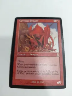 MTG Covetous Dragon Urza's Destiny 80/144 Regular Rare - LP - Image 1