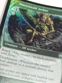 Thornweald Archer LP/NM, English MTG Future Sight FOIL - Image 2