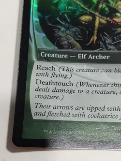 Thornweald Archer LP/NM, English MTG Future Sight FOIL - Image 3