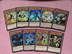 YuGiOh! Monsters Card Bundle Error Misprint No Name No Imprint 1st Ed RA04 NM - Image 1