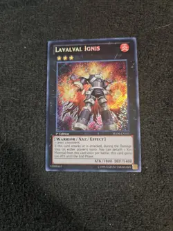 Lavalval Ignis - HA06-EN051 - Secret Rare - 1st Edition NM YuGiOh! Hidden Arsen - Image 1