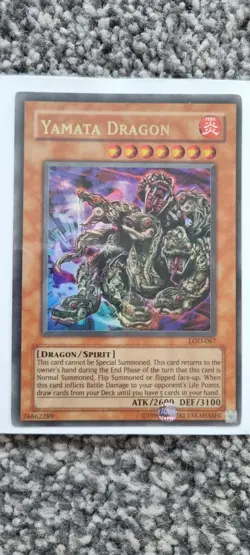 Yamata Dragon - Yugioh TCC - Ultra Rare - LP - Unlimited Edition - Free UK P&P - Image 1