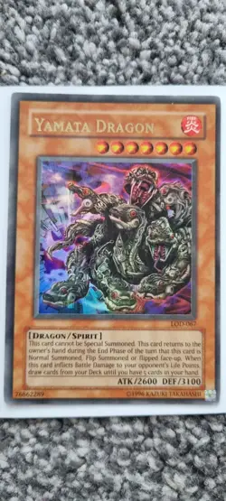 Yamata Dragon - Yugioh TCC - Ultra Rare - LP - Unlimited Edition - Free UK P&P - Image 2