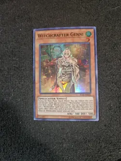 1X NM Witchcrafter Genni - IGAS-EN021 - Super Rare 1st Edition yugioh - Image 1