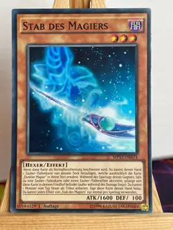 Stab Des Magiers MP17-DE074 Super Rare Deutsch EX YUGIOH - Image 1