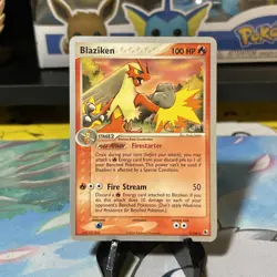 Lightly Played, English Pokemon Blaziken - 3/109 - Chris Fulop - WCS 2004 World - Image 1