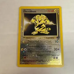 Electabuzz WOTC Best Promo #1 Pokemon Reverse Holo HP - Image 1