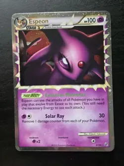 Espeon (Prime) - 81/90 - Pokemon Undaunted Ultra Rare NM - Image 1