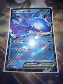 Pokemon TCG - Black Star Promo - Kyogre EX - SVP 178 - Half Art - NM/MT - Image 1