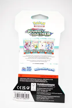 Pokemon Scarlet & Violet - Journey Together | Sleeved Booster Pack | New x3 pack - Image 2