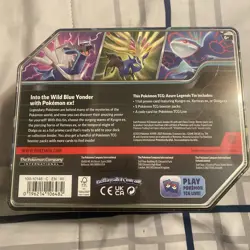 Pokemon Azure Legends in Tin with Xerneas & 5 Booster Packs Plus Bonus Tin! - Image 2