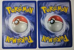 1999 Pokemon Mew & Mewtwo Black Star Promo Bundle MP 8, 14 WOTC Vintage TCG - Image 2