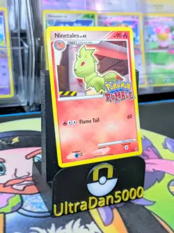 Ninetales lv.42 - 3/16 - English Pokemon Rumble Card - Image 3