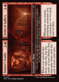 Painter's Studio, Duskmourn: House of Horrors, MTG, Uncommon Card, 0147 - Image 1