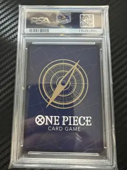 PSA10 Hibari SR Parallel OP11-010 One Piece Card Japanese - Image 2