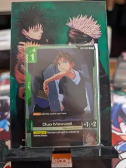 Duo Maxwell R GD01-090 | Newtype Rising | Rare Holo | Gundam Card Game - Image 1