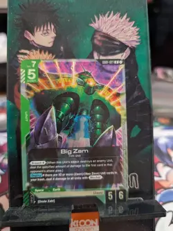 GD01-027 Big Zam R Gundam Card Game Foil - Image 1