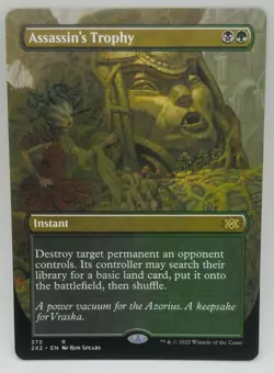 MTG Assassin's Trophy Double Masters 2022 372 Borderless Rare - Image 1
